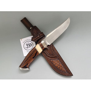 НОРД ніж ручної роботи майстра СЕРГІЯ ДРОЗДА, купити замовити в Україні, сталь - СРМ М390 63 HRC . Photo 3